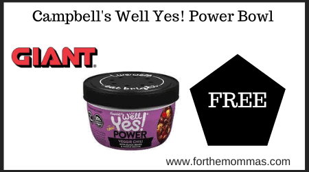Campbell's Well Yes! Power Bowl