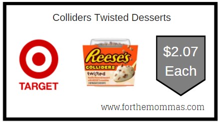 Target: Colliders Twisted Desserts ONLY $2.07 Each 