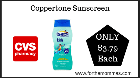 Coppertone Sunscreen