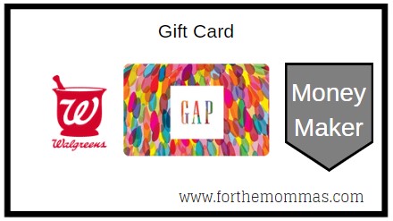 Walgreens: Gift Card Moneymaker