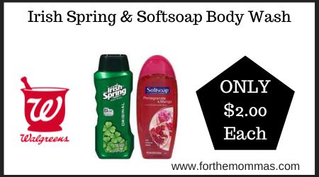 Irish Spring & Softsoap Body Wash
