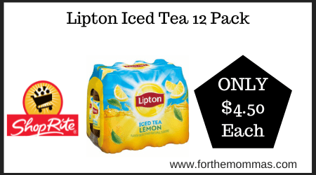Lipton Iced Tea 12 Pack