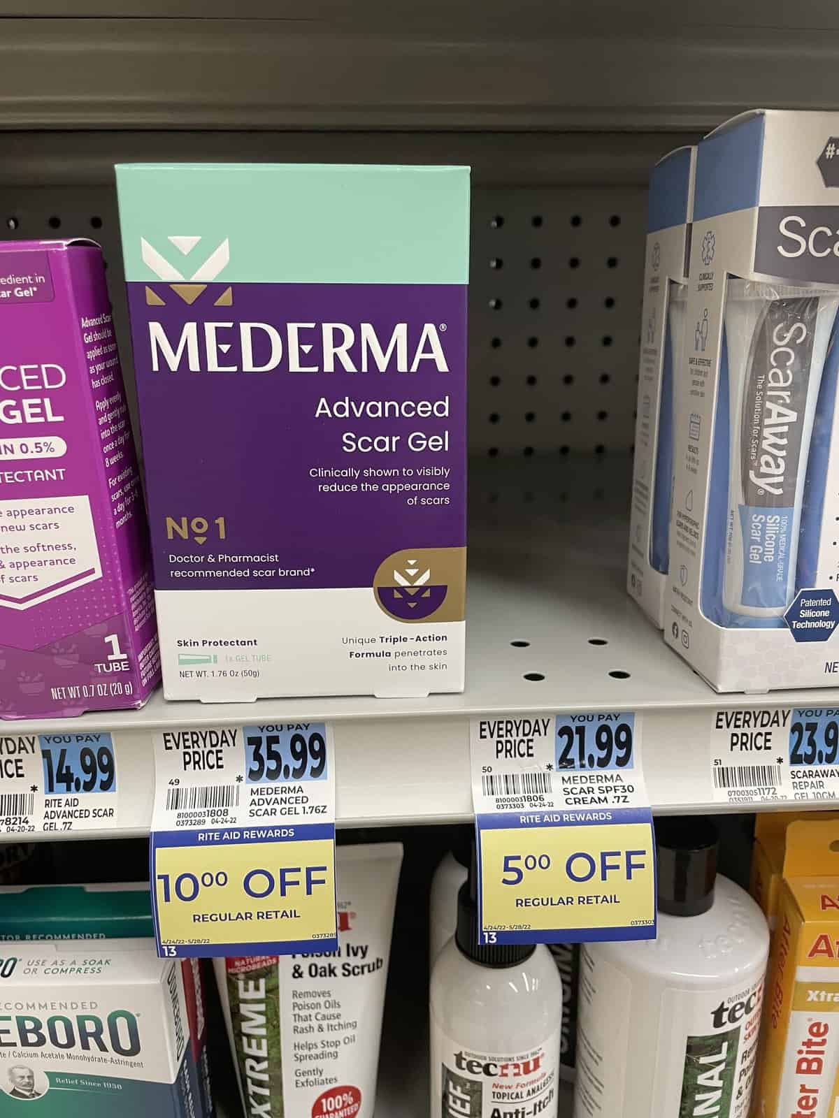 Rite Aid: Mederma Advanced Scar Gel ONLY $8.99 Through 5/21