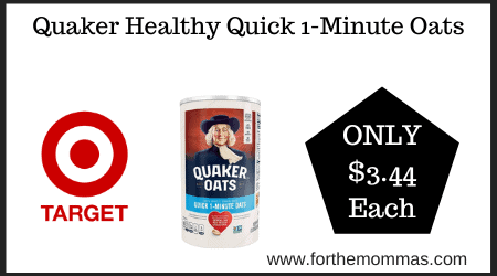 Quaker Healthy Quick 1-Minute Oats