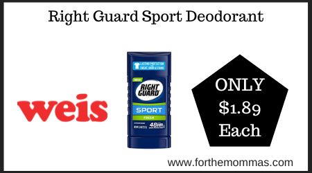 Right Guard Sport Deodorant