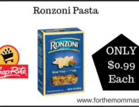 ShopRite Deal on Ronzoni Pasta