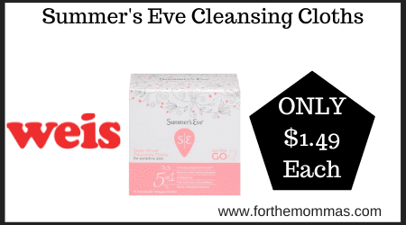 Summer's Eve Cleansing Cloths