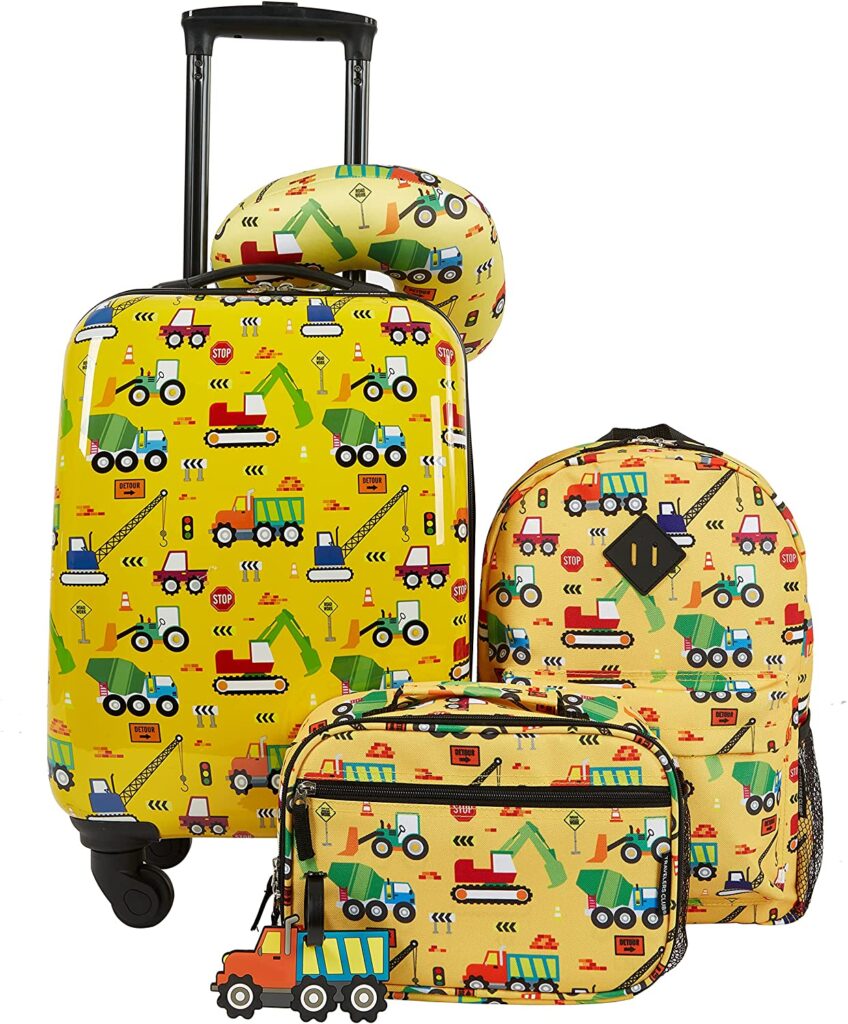 Travelers Club Kids' 5 Piece Luggage Travel Set