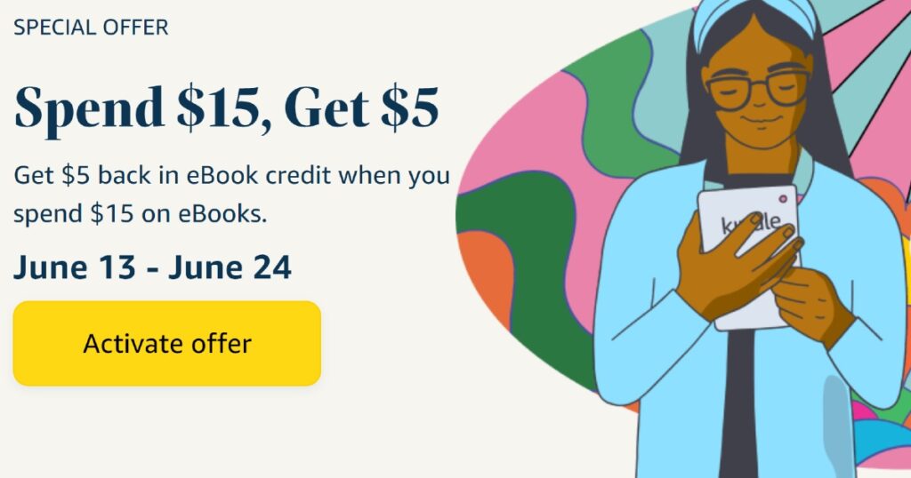 Free $5 eBook Credit When You Spend $15