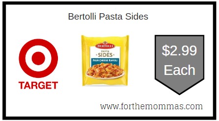 Target: Bertolli Pasta Sides ONLY $2.99 Each