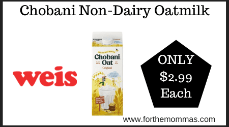 Chobani Non-Dairy Oatmilk