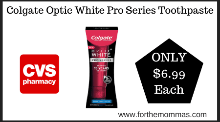 Colgate Optic White Pro Series Toothpaste