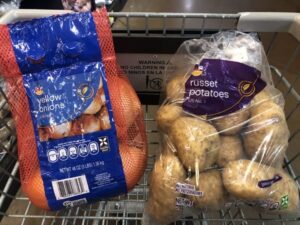 Giant Brand Russet Potatoes & Onions