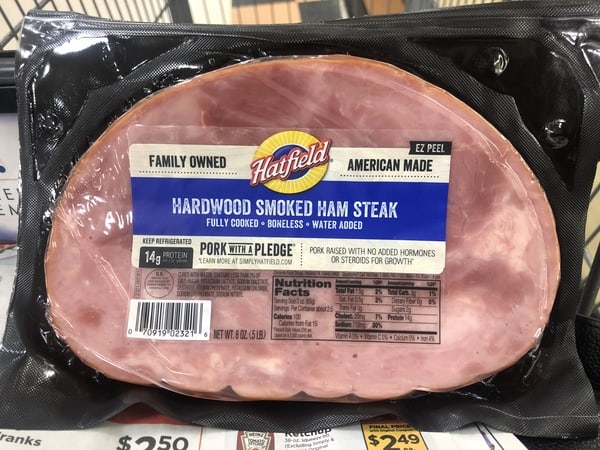 Hatfield Boneless Ham Steaks