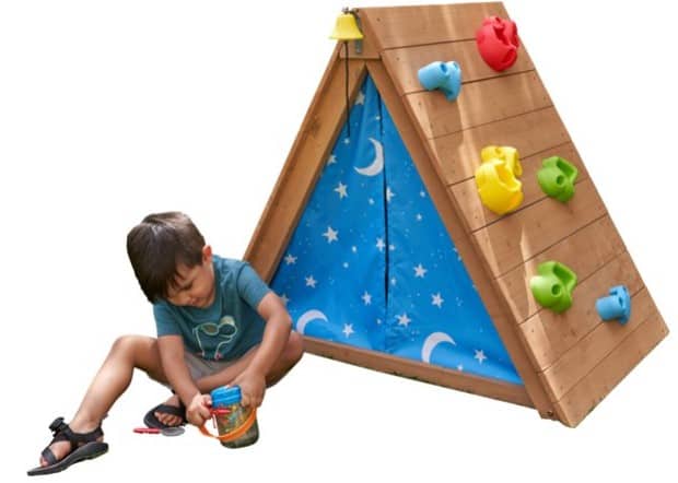 Walmart: KidKraft A-Frame Wooden Hideaway & Climber Toddler Climbing Toy $69 (Reg $99)