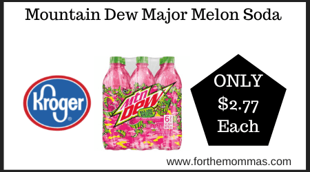 Mountain Dew Major Melon Soda