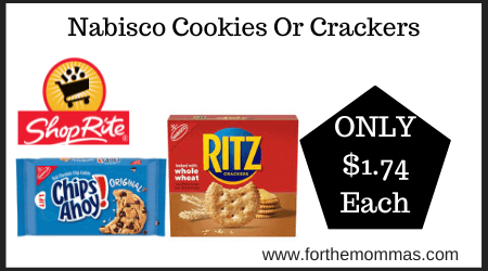 Nabisco Cookies Or Crackers