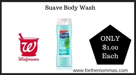 Walgreens: Suave Body Wash ONLY $1.00 Each
