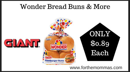 Wonder Bread Buns & More