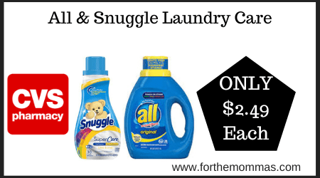 all & Snuggle Laundry Care