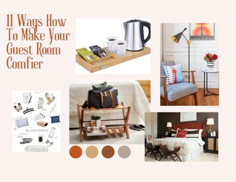 11 Ways How To Make Your Guest Room Comfier