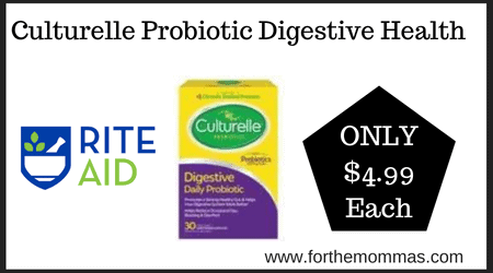 Culturelle Probiotic Digestive Health