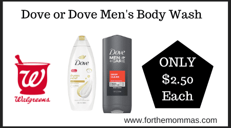 Dove or Dove Men's Body Wash