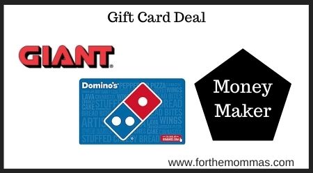 Giant: Gift Card Moneymaker Deal