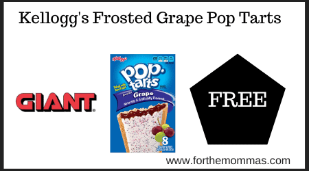 Kellogg's Frosted Grape Pop Tarts