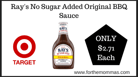 Ray's No Sugar Added Original BBQ Sauce