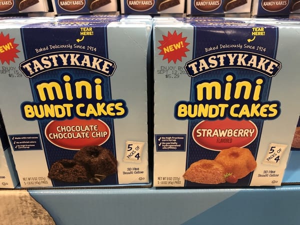 Giant: FREE Tastykake Mini Bundt Cakes