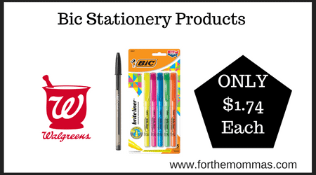 Bic Stationery Products