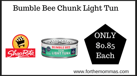 Bumble Bee Chunk Light Tun