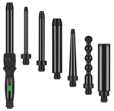 Amazon: Curling Iron Wand 7-in-1 ONLY $59.98 (Reg. $189)