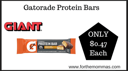 Gatorade Protein Bars