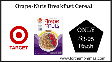 Grape-Nuts Breakfast Cereal