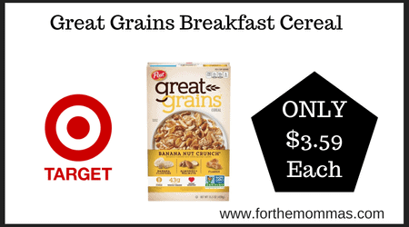 Great Grains Breakfast Cereal