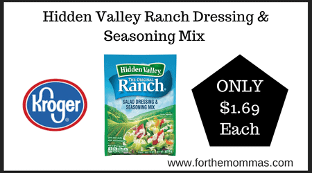 Hidden Valley Ranch Dressing & Seasoning Mix