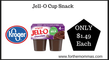Jell-O Cup Snack