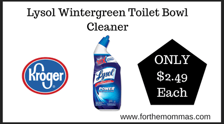 Lysol Wintergreen Toilet Bowl Cleaner