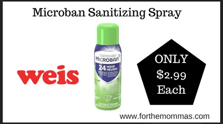 Microban Sanitizing Spray