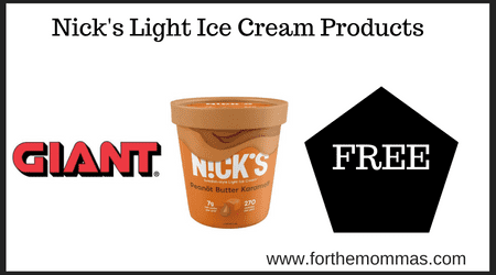Nick's Light Ice Cream Products