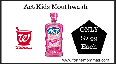 Act Kids Mouthwash