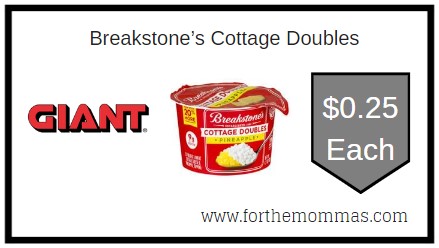Giant: Breakstone’s Cottage Doubles JUST $0.25 Each + More Deals