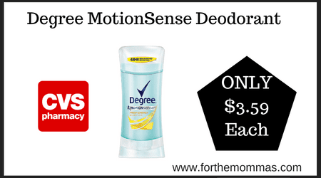 Degree MotionSense Deodorant