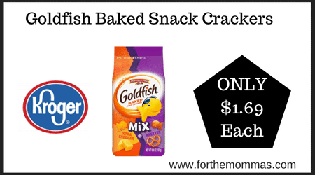 Goldfish Baked Snack Crackers