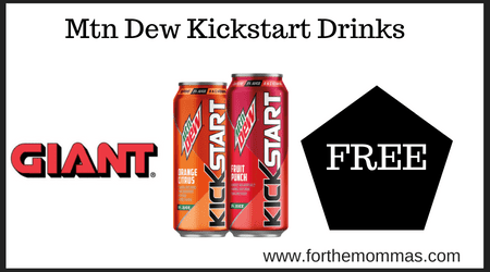 Mtn Dew Kickstart Drinks