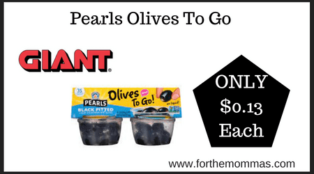 Pearls Olives To Go