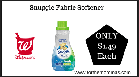 Snuggle Fabric Softener