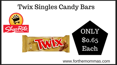 Twix Singles Candy Bars